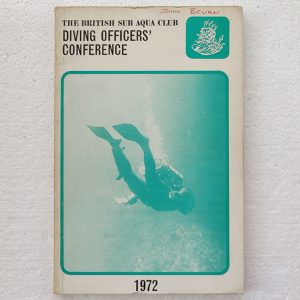 BSAC Diving Officers' Conference, 1972