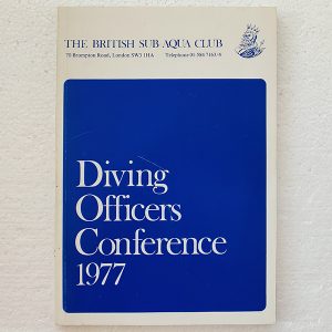 BSAC Diving Officers' Conference, 1977