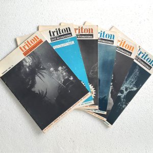 Triton magazines, by British Sub-Aqua Club, 1968
