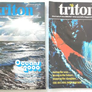 Triton magazines, by British Sub-Aqua Club, 1973